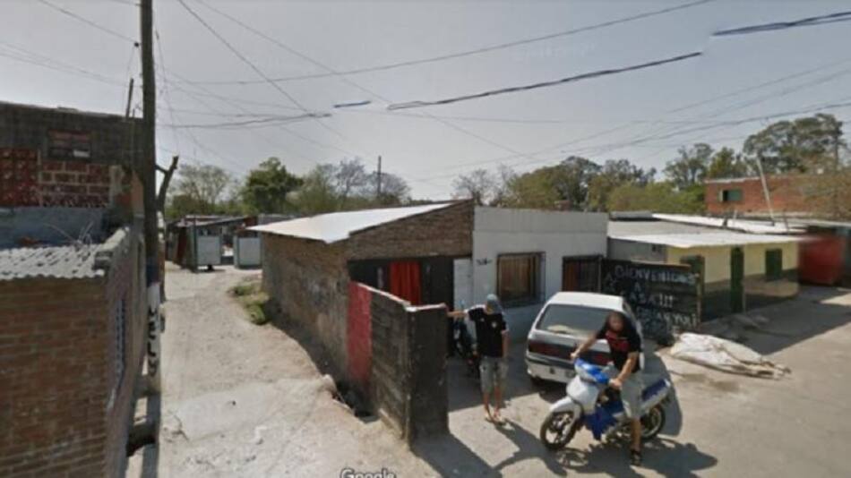 El barrio rosarino donde fue acribillado el albañil. Foto: NA.