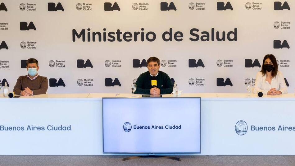 Fernán Quirós, ministro de Salud de la Ciudad, NA