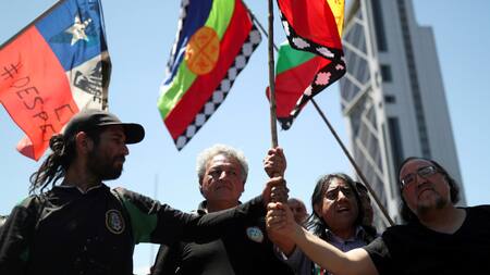 Conflicto mapuche en Chile. Foto: Reuters