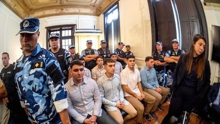 Juicio por asesinato de Fernando Báez Sosa, foto Télam