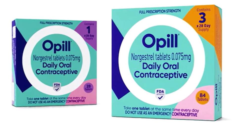 Opill, la primera pastilla anticonceptiva de venta libre de Estados Unidos. Foto: Reuters.
