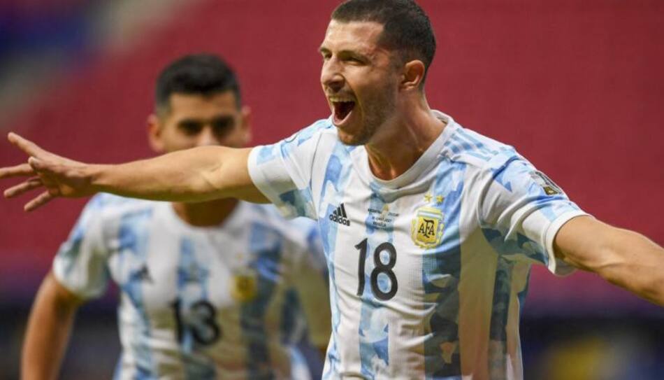 Guido Rodríguez, Selección Argentina, foto NA