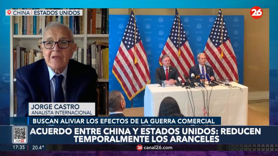 Jorge Castro en 26 PM.