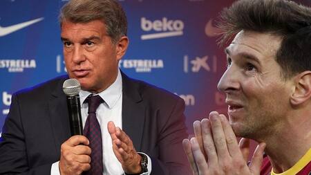 Joan Laporta, Lionel Messi, Barcelona, EFE, Reuters