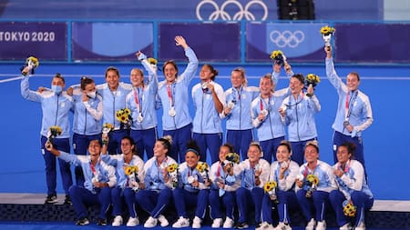 Las Leonas, medalla de plata en los Juegos Olímpicos de Tokio 2020, REUTERS