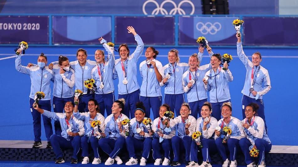 Las Leonas, medalla de plata en los Juegos Olímpicos de Tokio 2020, REUTERS
