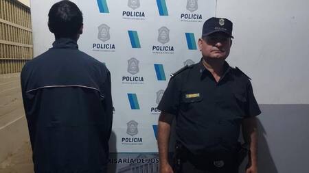 Detención por hallazgo de cuerpo en José C. Paz. Foto: NA