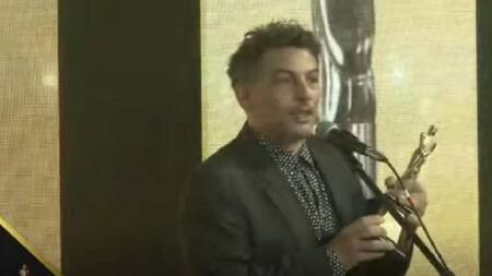 "El Gerente", ganador del Oro. Foto: captura de TV/NA.