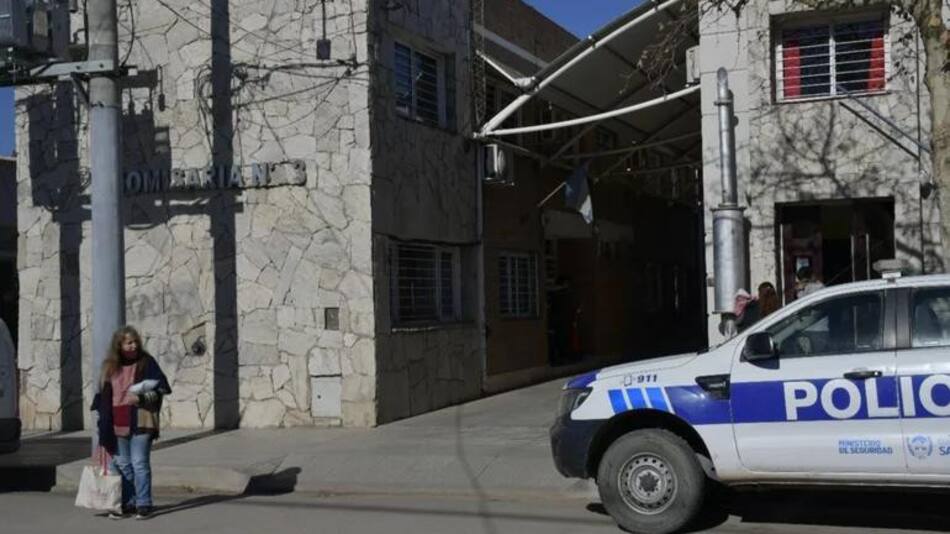 Comisaría 23ª de Tilisarao en San Luis. Foto: El Diario.