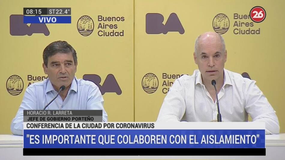 Coronavirus en la Ciudad, Canal 26