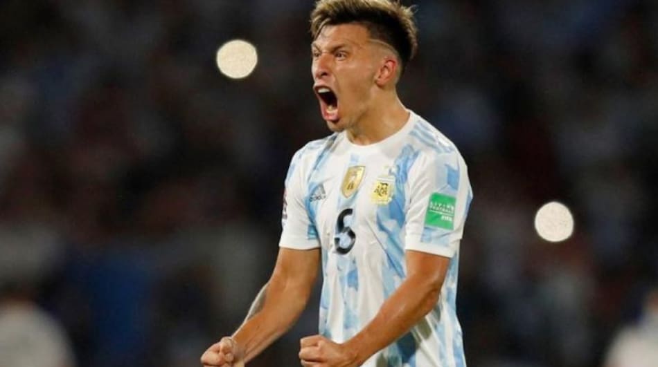 Lisandro Martínez, futbolista. Foto: NA.