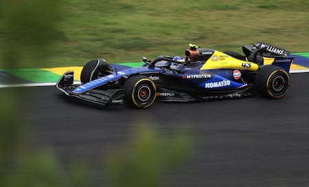Franco Colapinto, Gran Premio de Brasil. Foto: Reuters