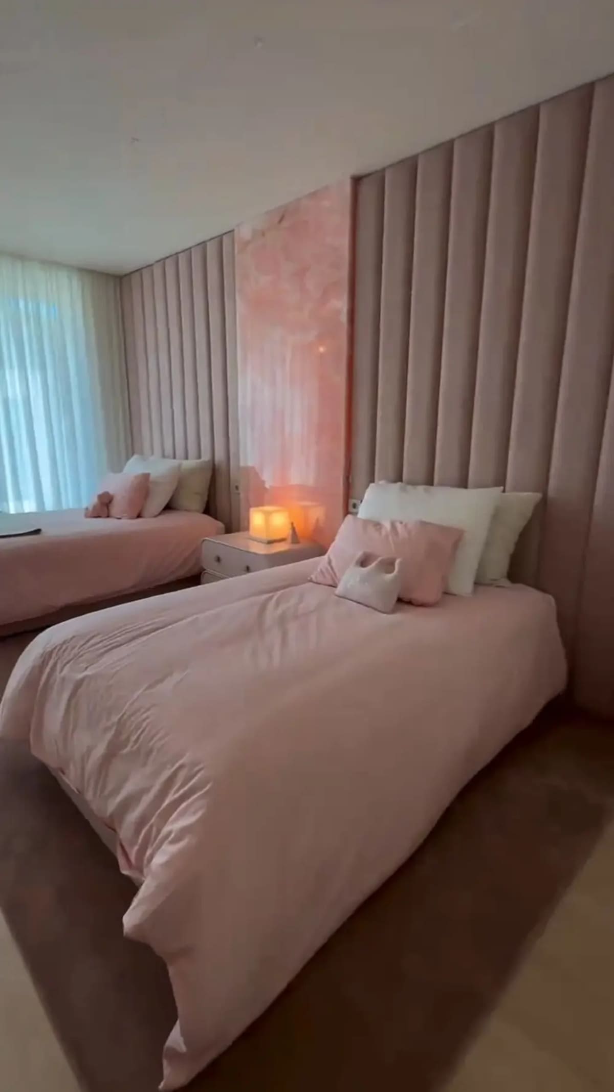 Habitación de las hijas de Ronaldo