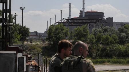 Central nuclear de Zaporiyia. Foto: EFE