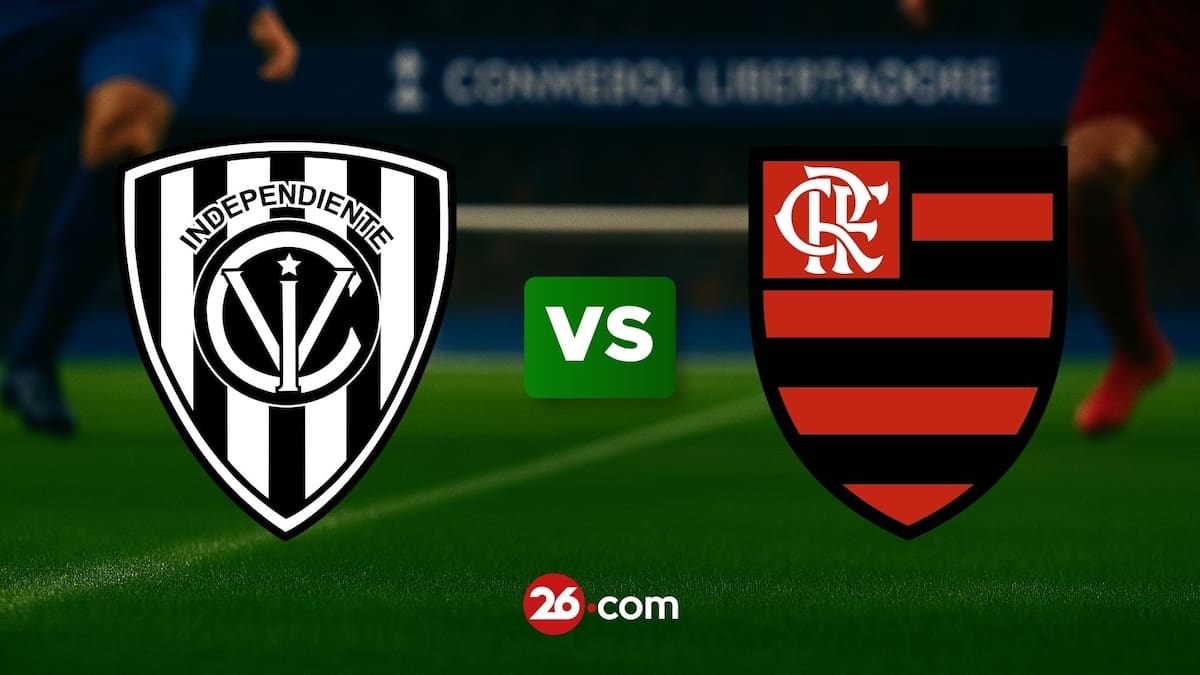 Independiente del Valle vs Flamengo por la Copa Libertadores.