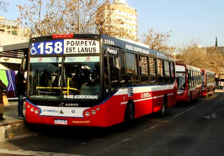 Línea 158. Fuente: Facebook /Vías y buses