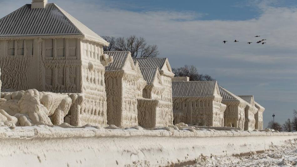 Tormenta polar en Estados Unidos_Télam