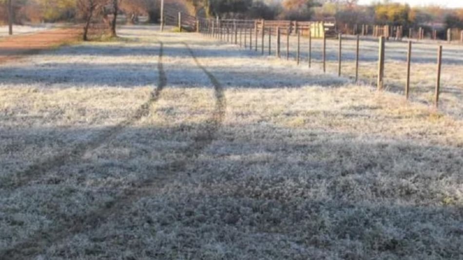 Alerta por frío extremo en todo el país. NA