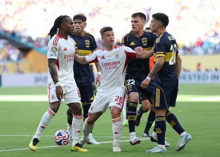 Boca Juniors vs. Benfica; Mundial de Clubes. Foto: Reuters (Hannah Mckay)