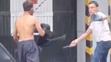 Cuchillazos en Constitución. Foto: NA.