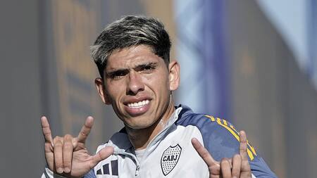 Carlos Palacios. Foto: X @BocaJrsOficial