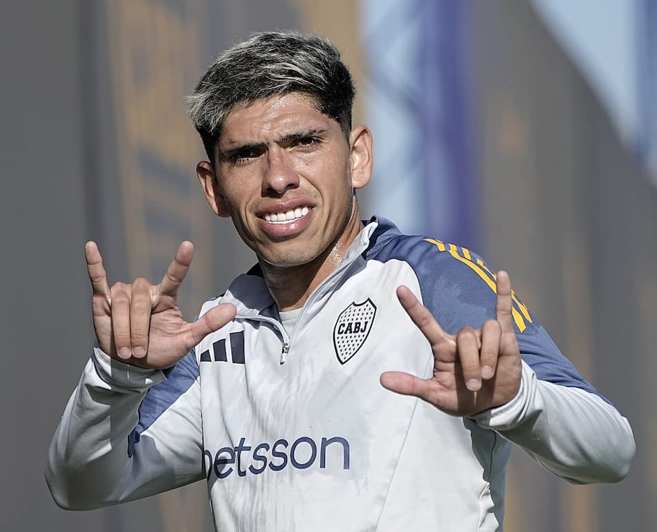 Carlos Palacios. Foto: X @BocaJrsOficial