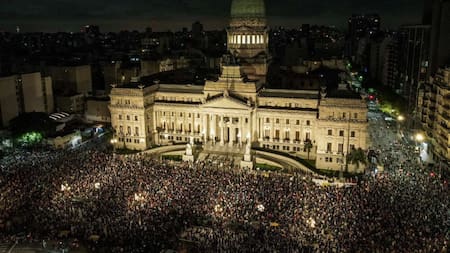 El Congreso de la Nación es un edificio repleto de historia. Foto X.