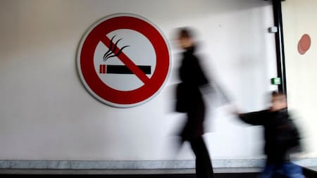 Estudio sobre el daño del tabaco. Foto: Reuters