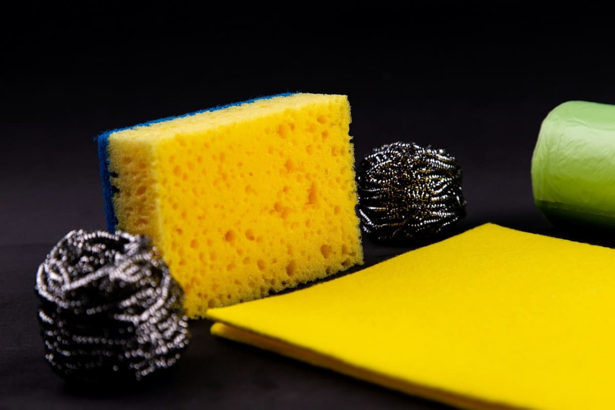 Esponja; cocina. Foto: Unsplash.