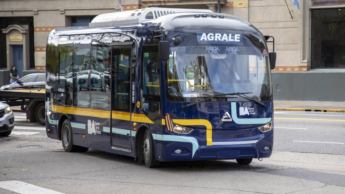 Los buses eléctricos de la Ciudad de Buenos Aires. Foto: GCBA.
