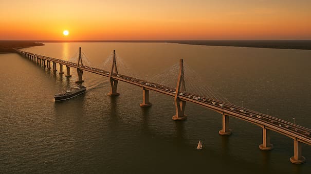 Interés chino en el puente Buenos Aires-Colonia: cómo sería la mega obra que revolucionaría el comercio en Sudamérica