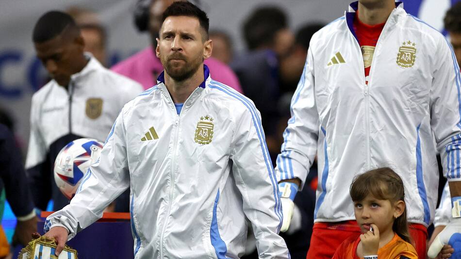 Lionel Messi en la Selección Argentina, Copa América 2024. Foto: Reuters.