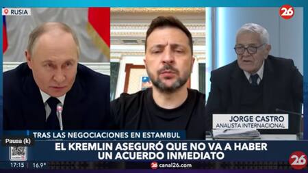 Jorge Castro sobre las condiciones de Rusia para poner fin a la guerra. Foto: Captura de video.