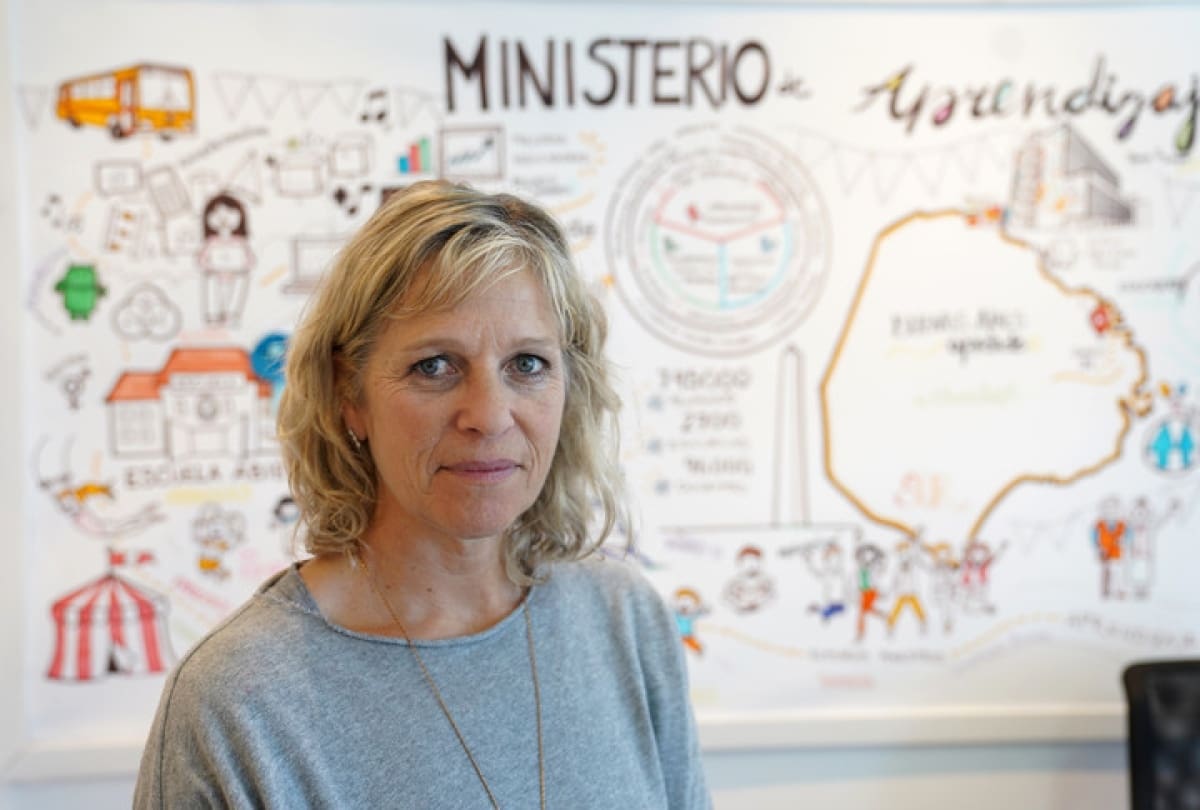 Mercedes Miguel, ministra de Educación porteña.