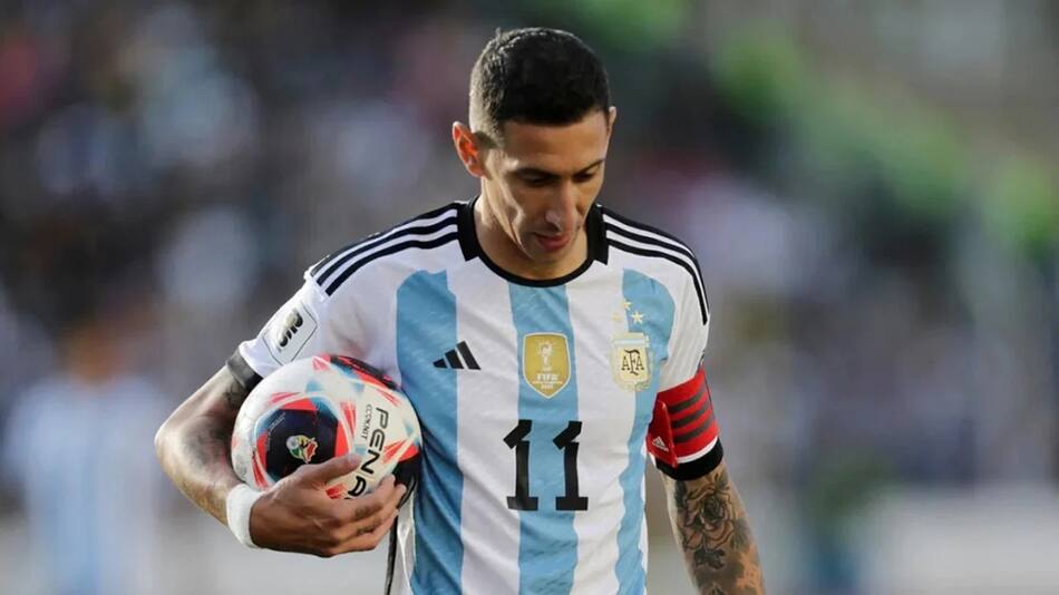 Ángel Di María, uno de los mayores ídolos de la Selección Argentina. Foto: NA.