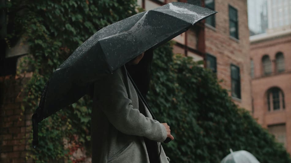 Look lluvia, moda. Fuente: Unsplash