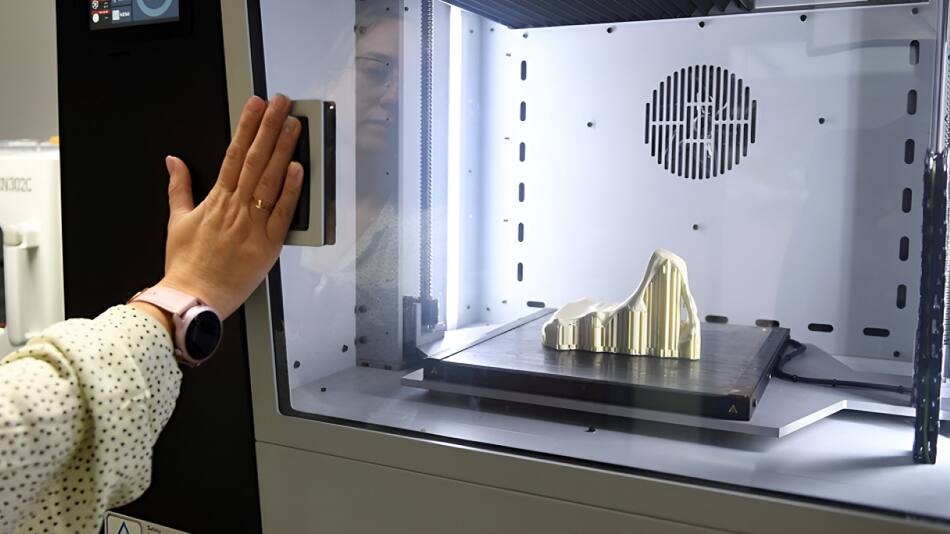 Tecnología 3D aplicada en la medicina. Foto: Télam.
