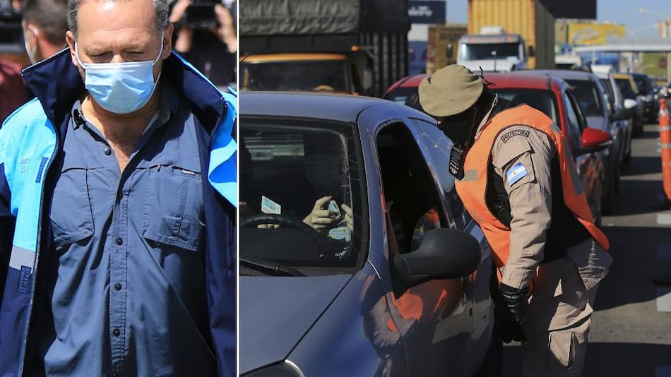 Sergio Berni, controles, NA