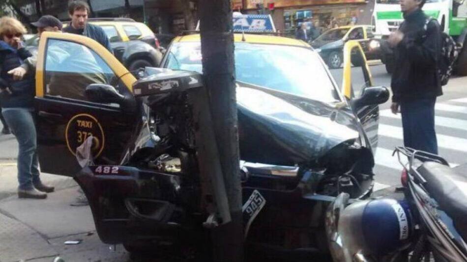 Taxista atropello a cinco turistas en Palermo. Foto NA.