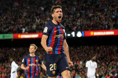 Sergi Roberto; Barcelona. Foto: Reuters.