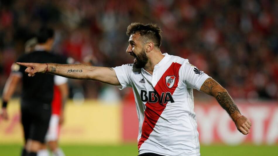 Independiente Santa Fe vs. River - Copa Libertadores, Lucas Pratto, Reuters