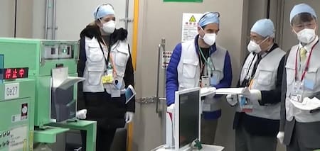 Se espera que la descarga de agua al Pacífico tenga lugar