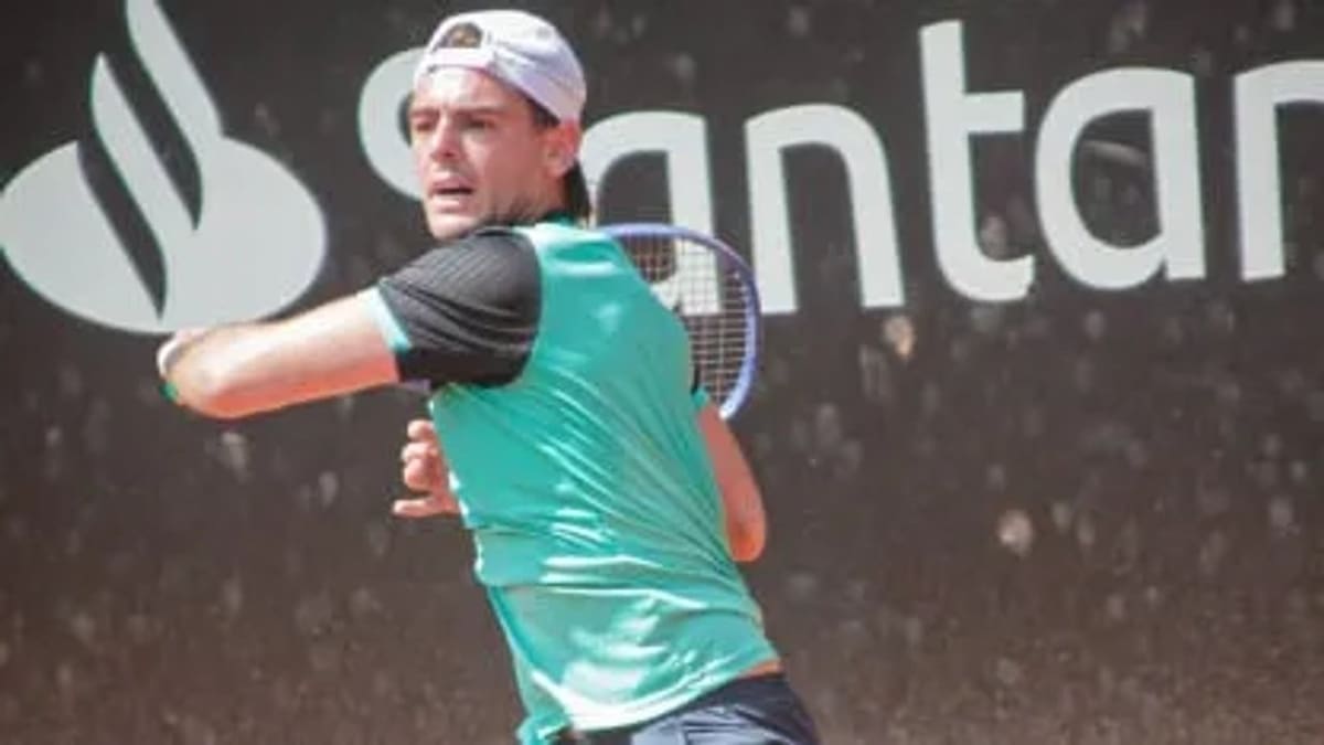 Leonardo Aboian, tenista argentino suspendido.