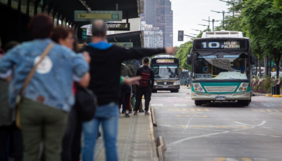 Transporte público. Foto: NA