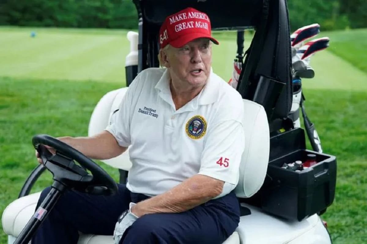 Disparos en el campo de golf de Donald Trump. Foto: archivo NA