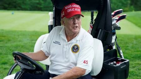 Disparos en el campo de golf de Donald Trump. Foto: archivo NA