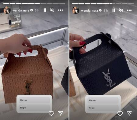 La elección de Wanda Nara. Fotos: Instagram
