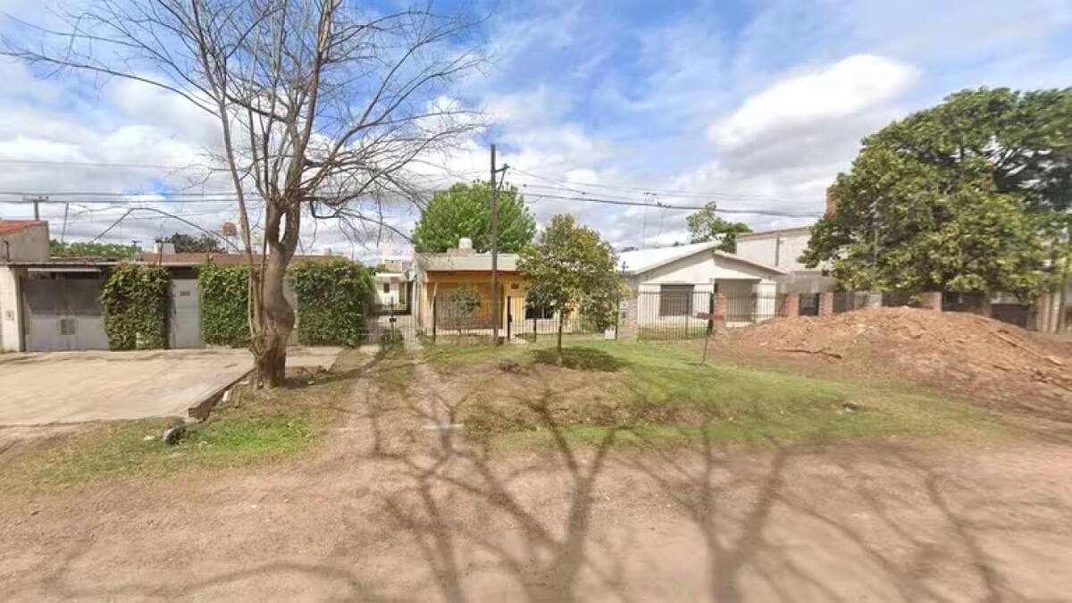 El lugar donde ocurrió el crimen en Santa Fe. Foto: Google Maps