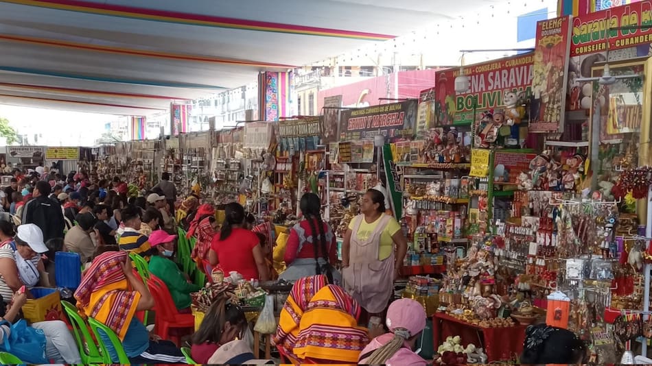 Feria de los Deseos en Perú. Foto: X