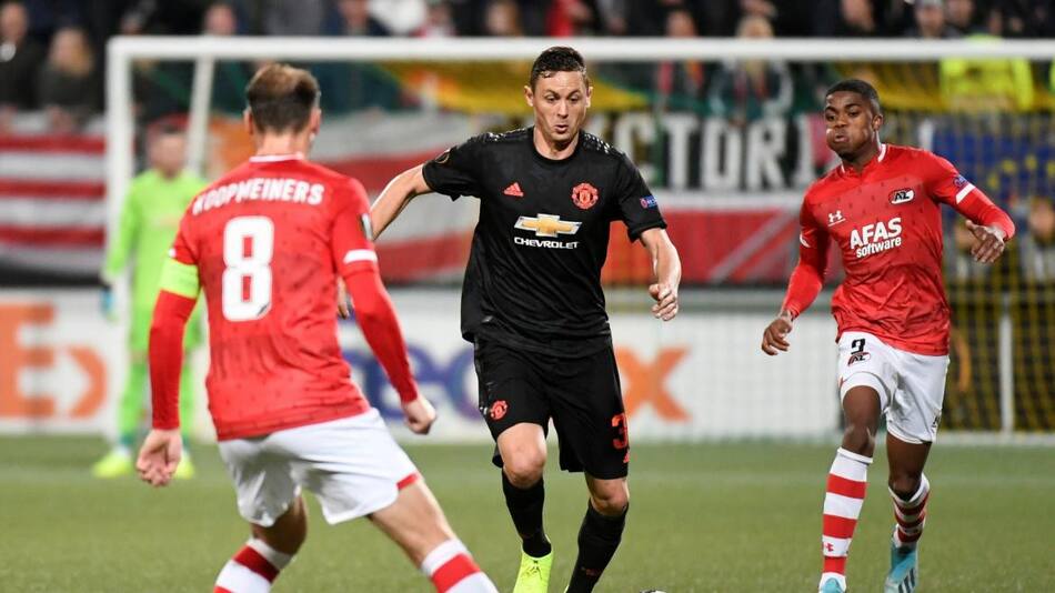 AZ Alkmaar vs United, Europa League, REUTERS